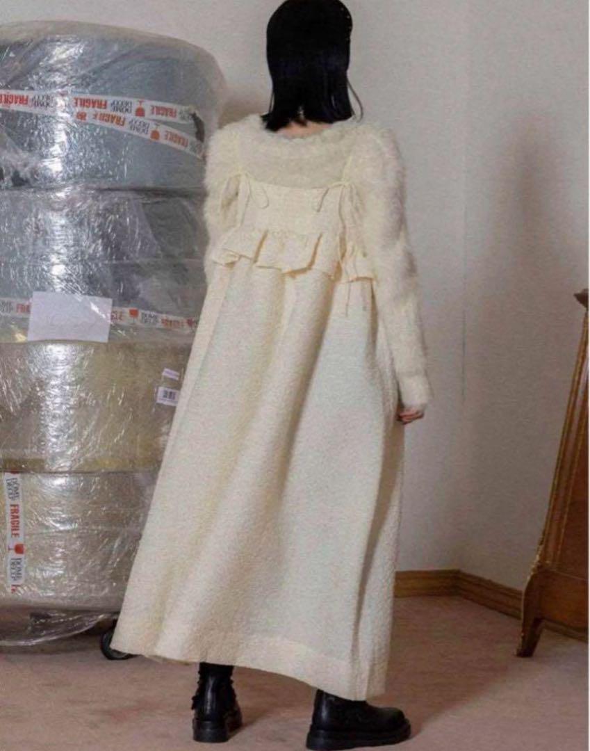 bibiy. FIORE DRESS ワンピース　アイボリー(CREAM) bibiy. FIORE DRESS ワンピース アイボリー(CREAM) - メルカリ