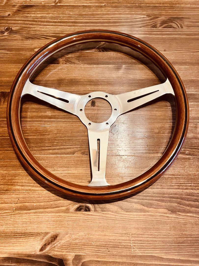 Nardi ステアリング 3本スポーク ウッド