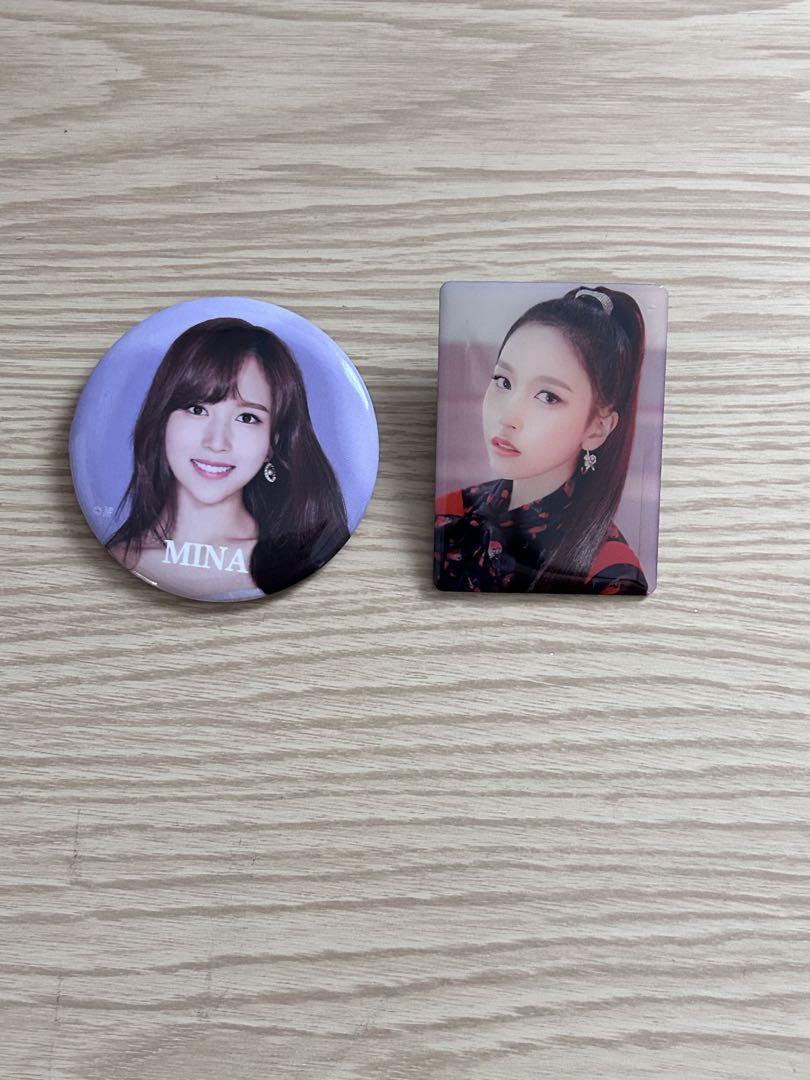 TWICE モモ ミナ ジョンヨン 缶バッジ ピンバッジ セット TWICE モモ ミナ ジョンヨン 缶バッジ ピンバッジ セット