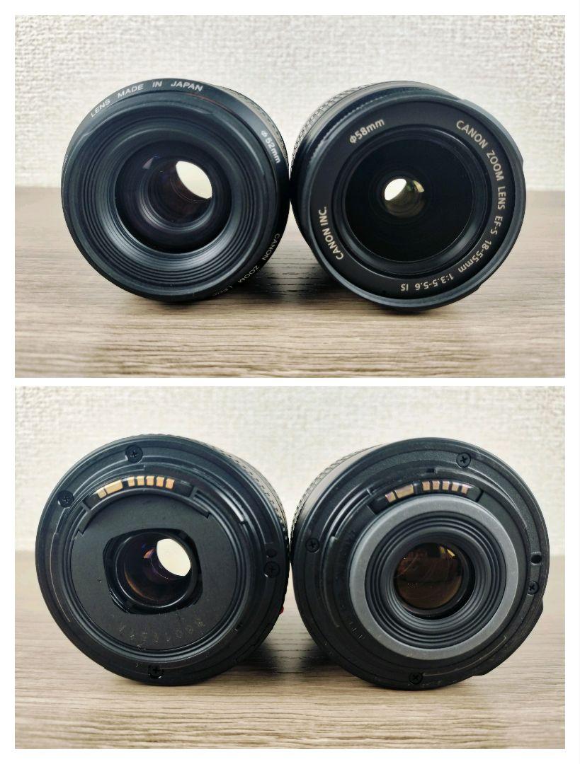 ★初心者おすすめ★Canon キャノン EOS Kiss X3 ダブルレンズ