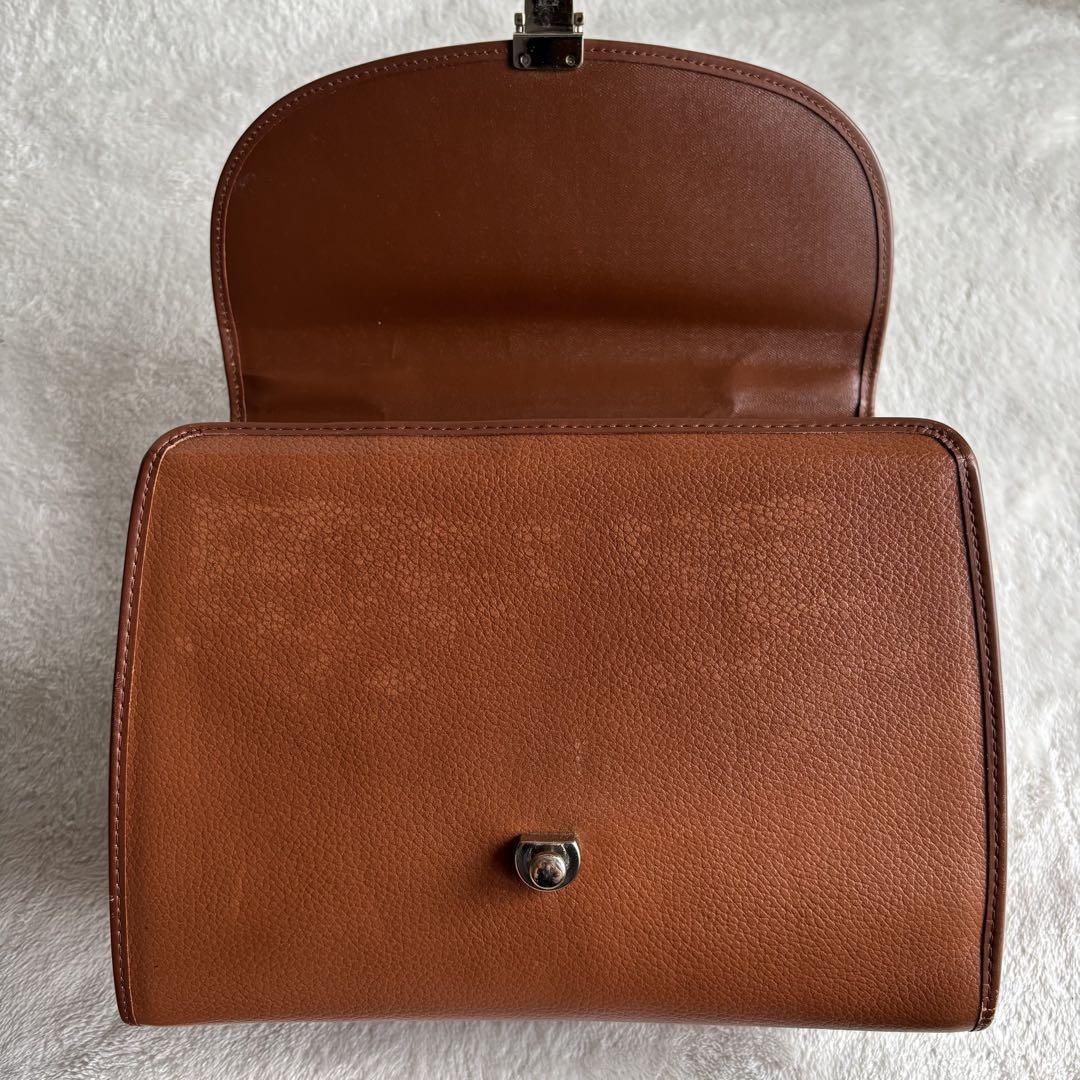 ✨美品✨ Burberrys バーバリーズ レザー ハンドバッグ ブラウン