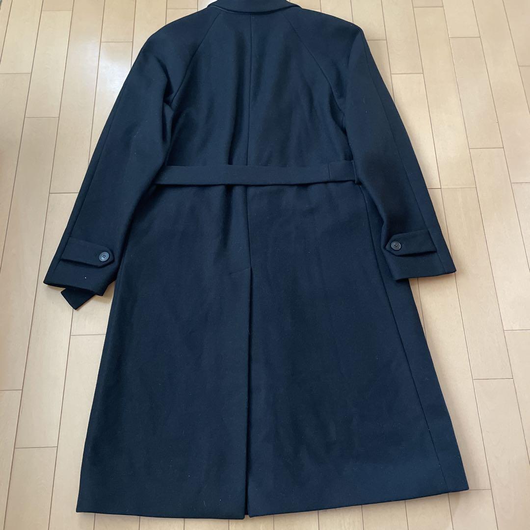 美品 Hevoチェスターベルデッドコート 48 比翼仕立て 特注