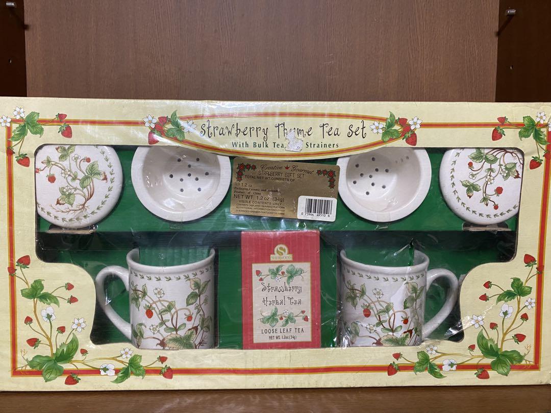 ストロベリー茶セット（マグカップ2個）