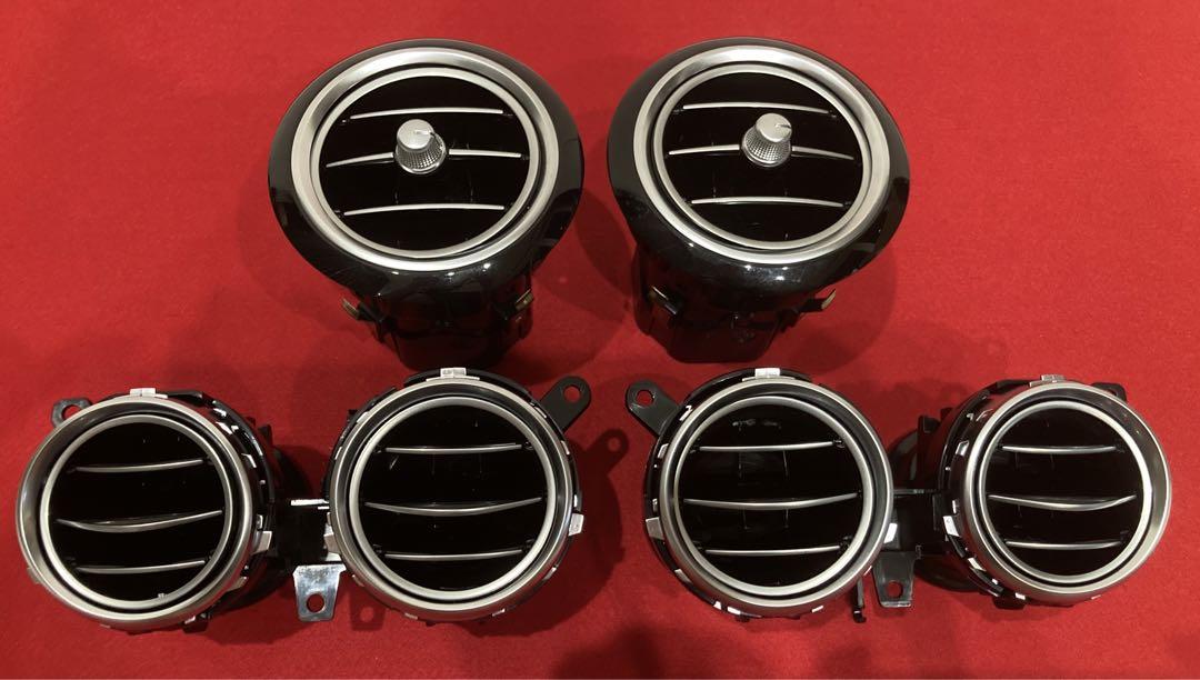 USED】デリカD5 親水撥水ドアミラー ブルーレンズ 左右 取付要領書付
