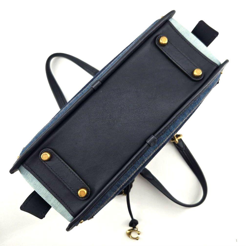 美品 COACH コ-チ ドリーマ- デニムショルダーバッグ 2way 美品 COACH コ-チ ドリーマ- デニムショルダーバッグ 2way