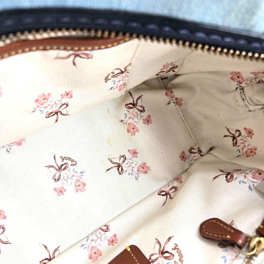 美品 COACH コ-チ ドリーマ- デニムショルダーバッグ 2way 美品 COACH コ-チ ドリーマ- デニムショルダーバッグ 2way