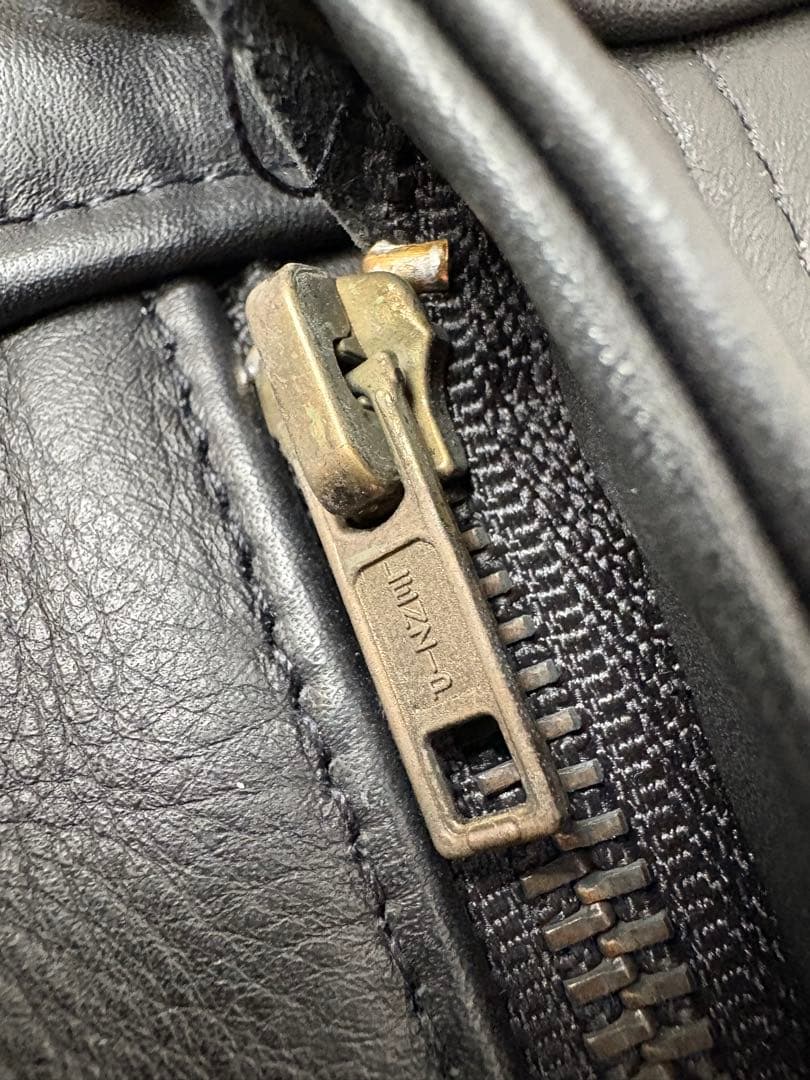 SCHOTT レザーパンツ ブーツカット 黒 W32 アメリカ製 SCHOTT レザーパンツ ブーツカット 黒 W32 アメリカ製