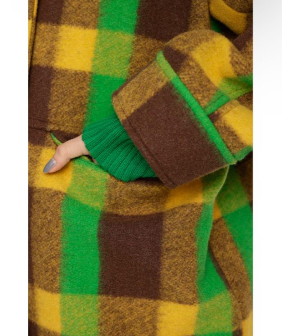 SLY ウールブレンド オーバー ミディコート　美品 SLY（スライ）の「WOOL BLEND OVER MIDI COAT ウールブレンド