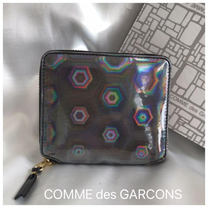 今季一番 極希少!新品 COMME des GARCONS ブラックレインボー 二