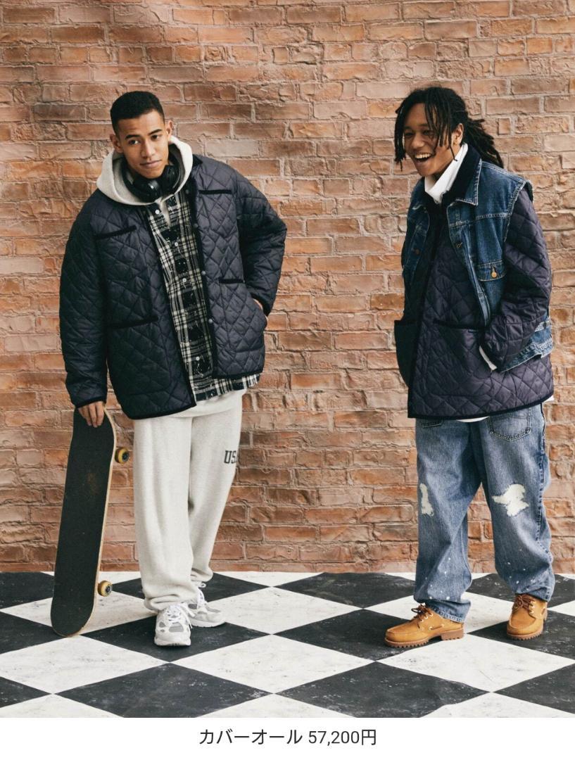 新品 LAVENHAM × BEAMS別注 Coverall Sサイズ NAVY