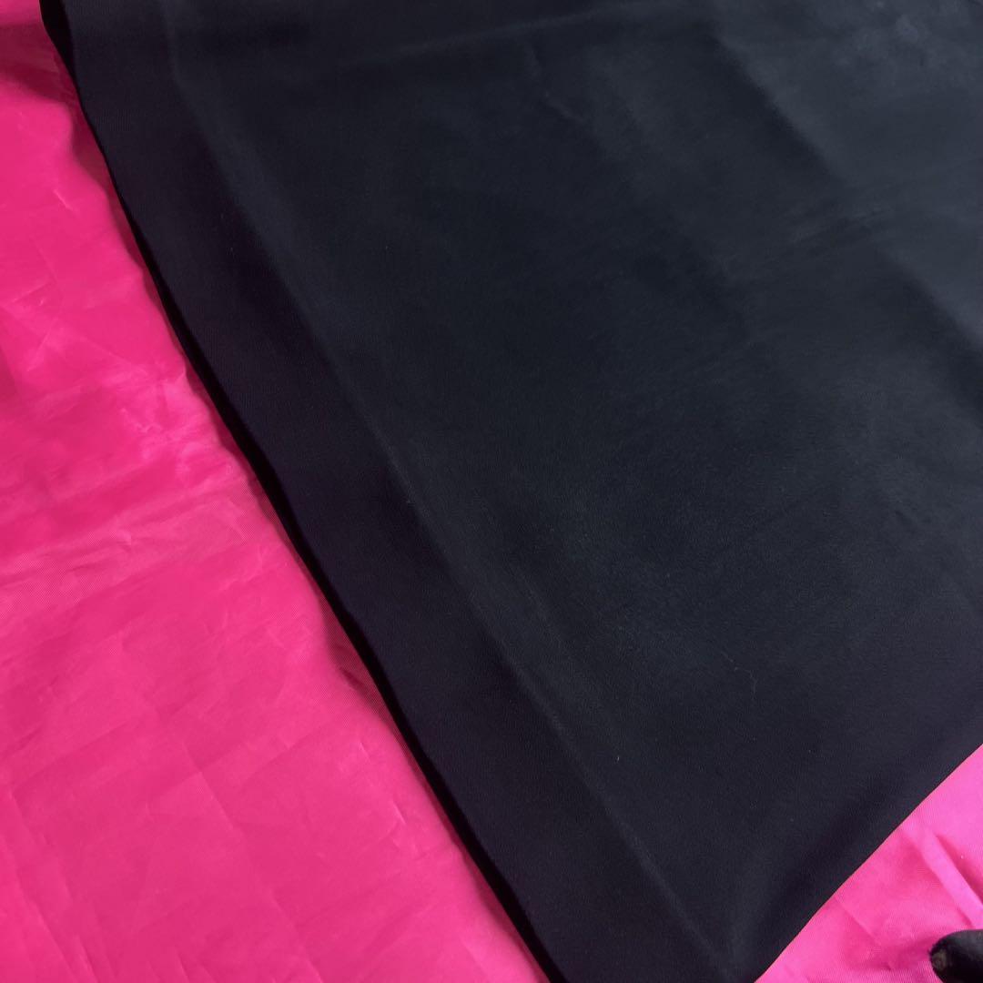 【美品】DOLCE&GAABANA 刺繍ワンピース ブラック フレア 黒 36