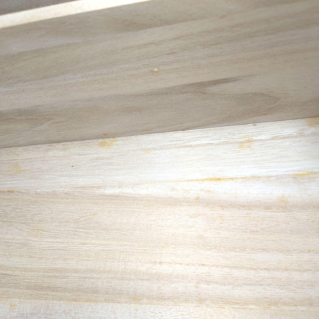 桐箱2段　蓋付き桐ケース　着物 衣装箱 収納ケース 和家具