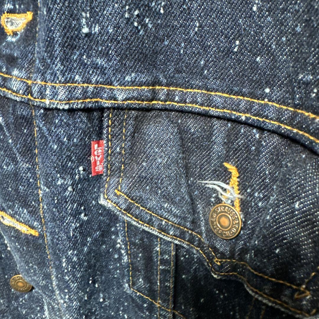 80's Levi's デニムジャケット ギャランティックウォッシュ　70507