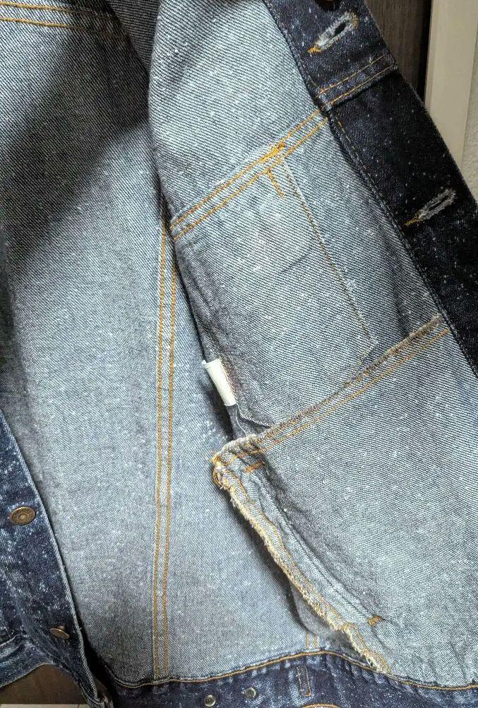 80's Levi's デニムジャケット ギャランティックウォッシュ　70507
