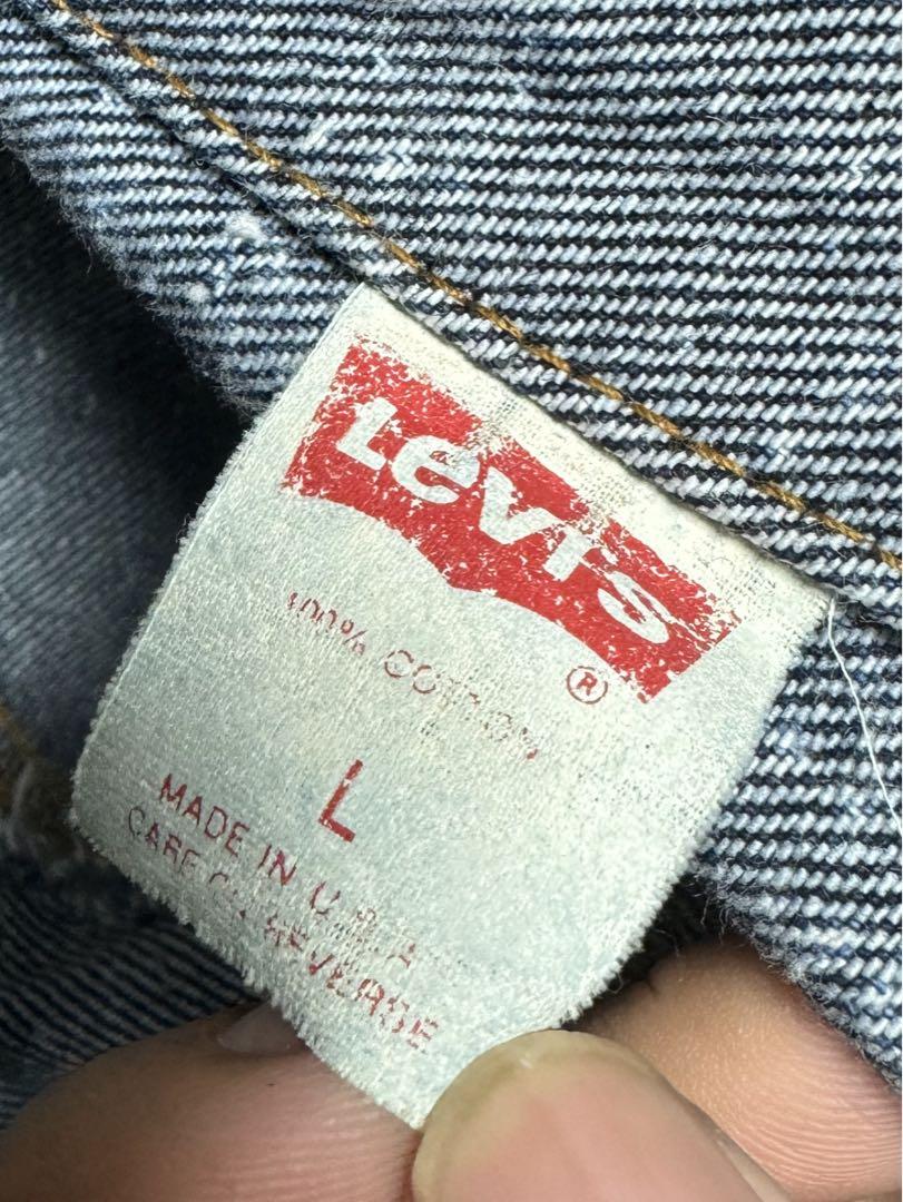 80's Levi's デニムジャケット ギャランティックウォッシュ　70507
