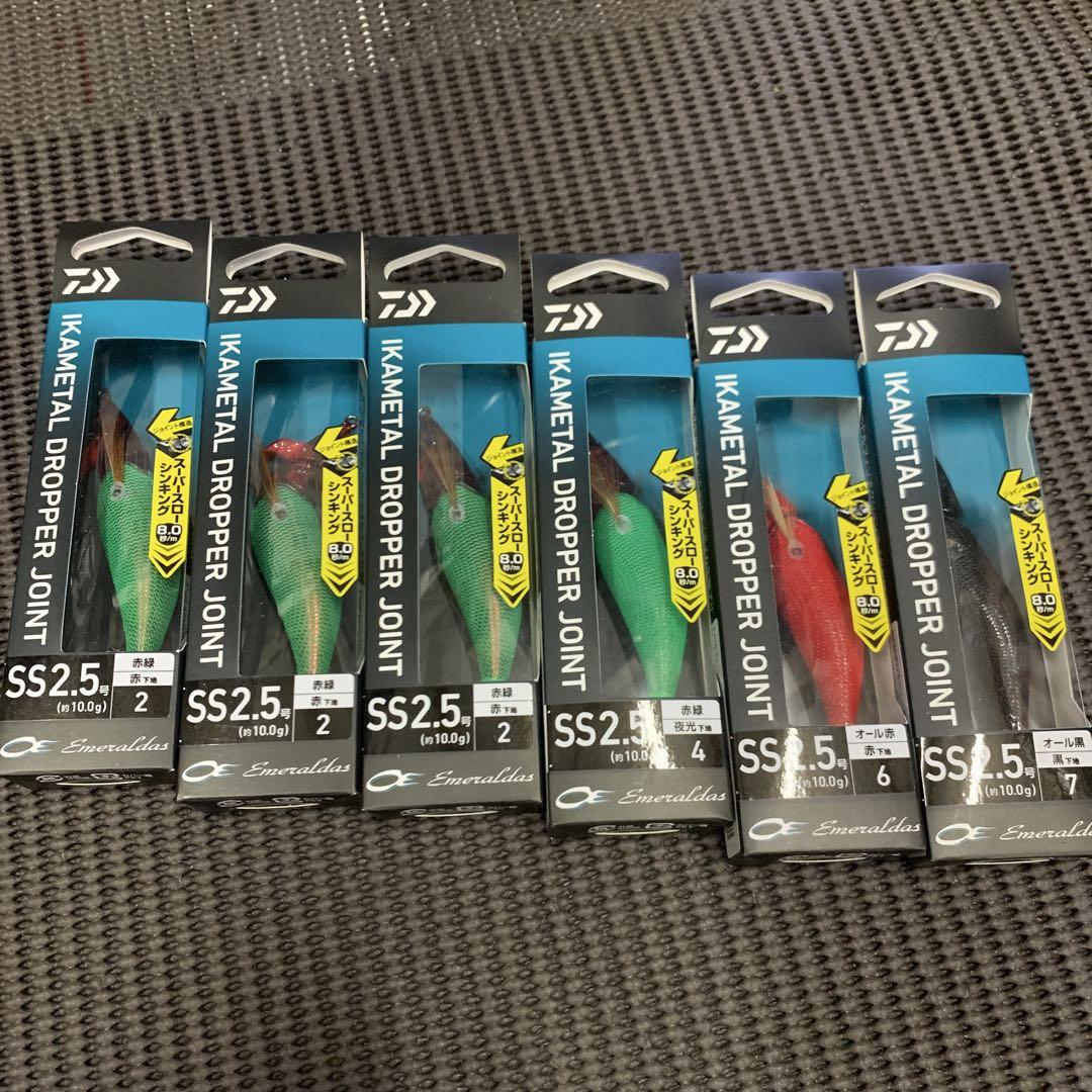 ダイワエメラルダスイカメタルドロッパージョイントSS2.5号！烏賊を攻略！剣先