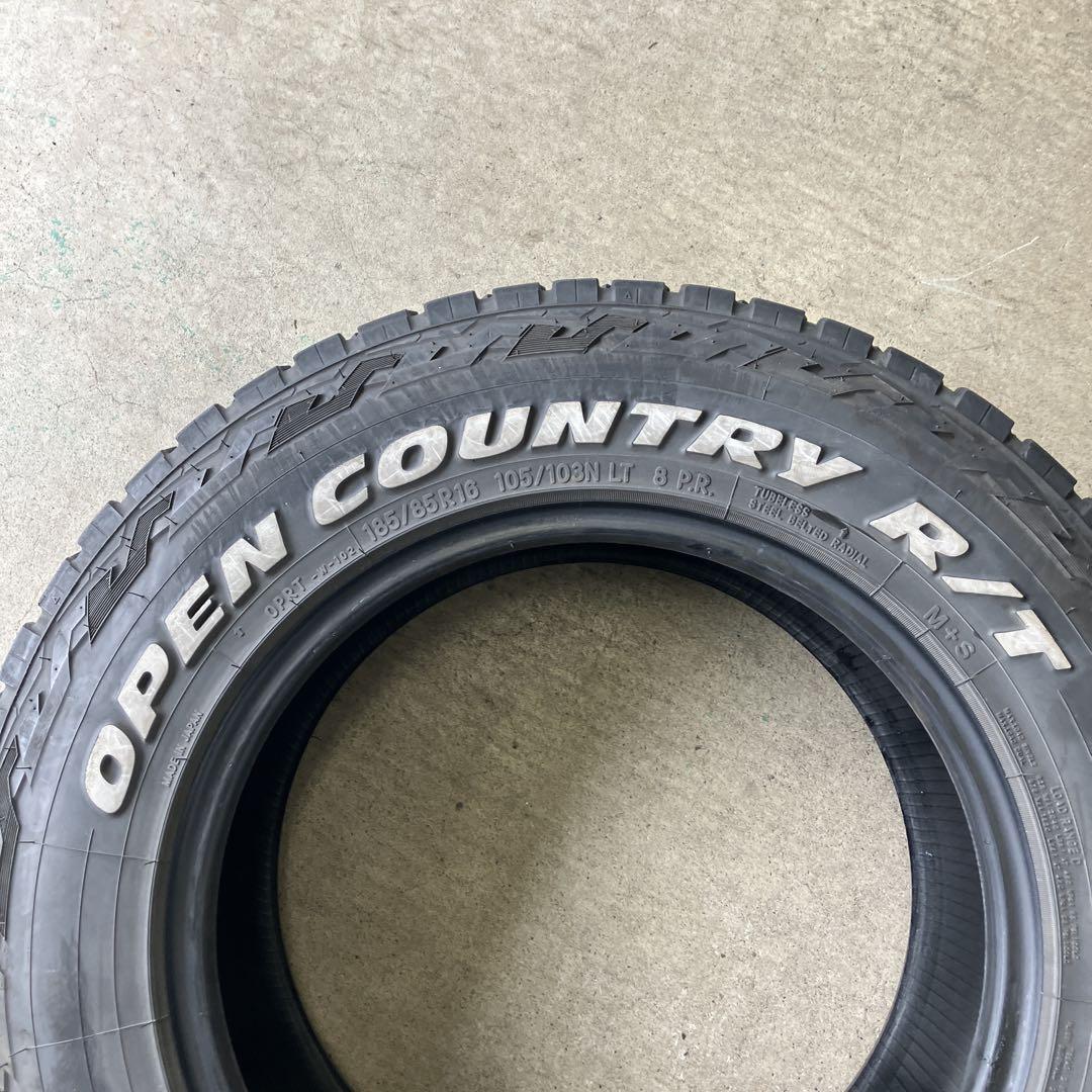 185/85R16 ４本セット トーヨー OPEN COUNTRY R/T