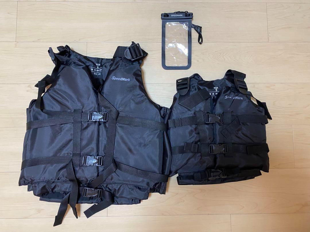 スピードマーク　ライフジャケット　speed mark 大人用子供用セット