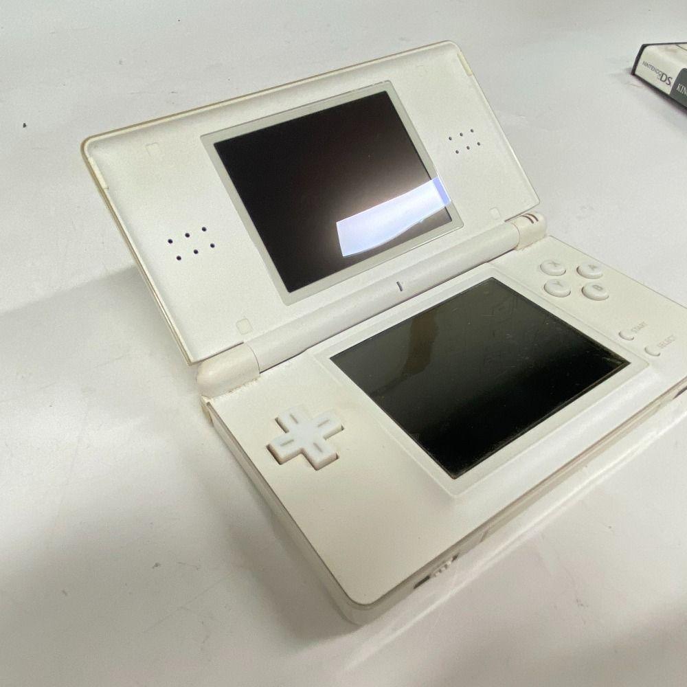 キングダムハーツ ニンテンドーDS Lite ホワイト 本体 通電