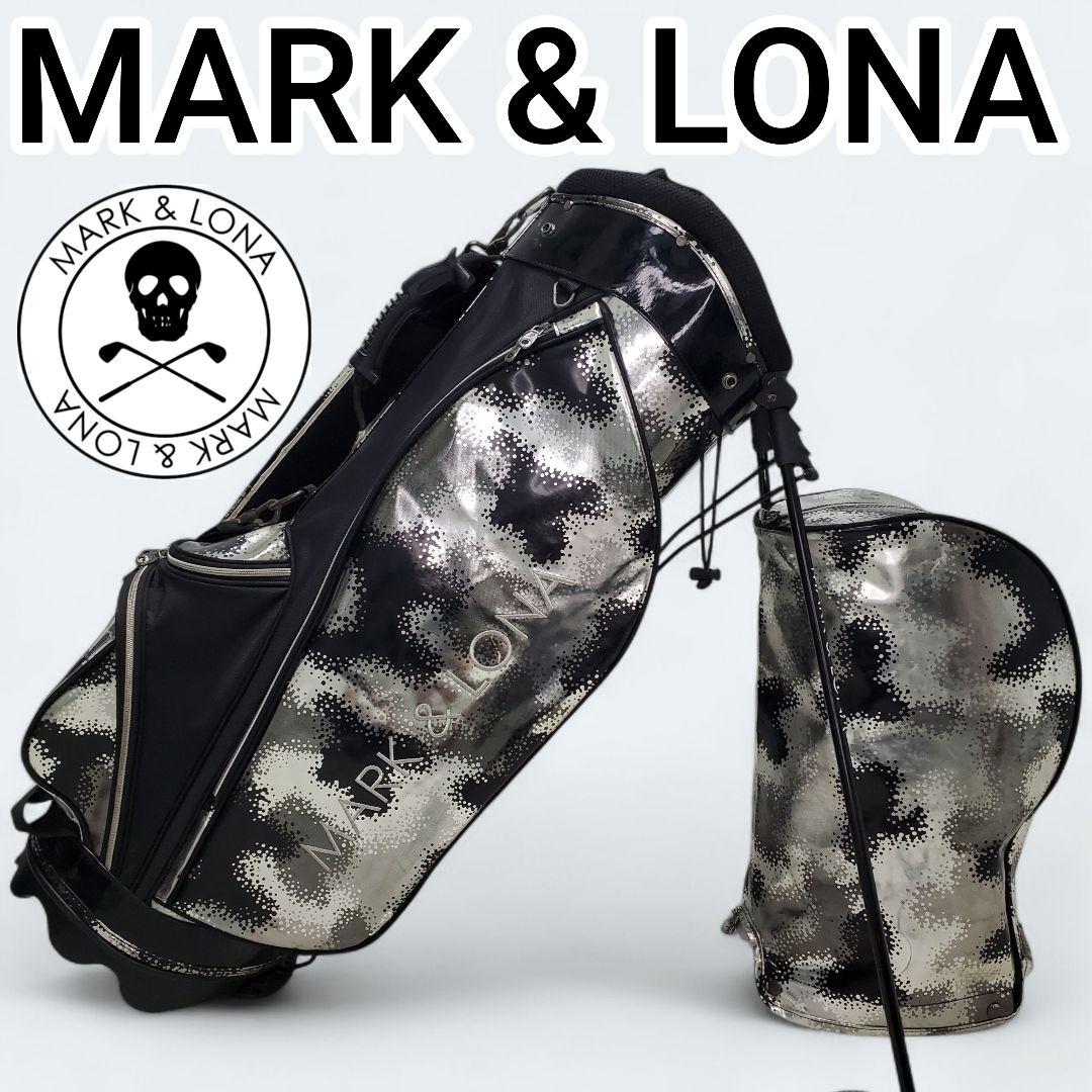 MARK & LONA 迷彩 キャディバッグ マークアンドロナ MARK & LONA☆迷彩柄ゴルフバッグ（MARK&LONA