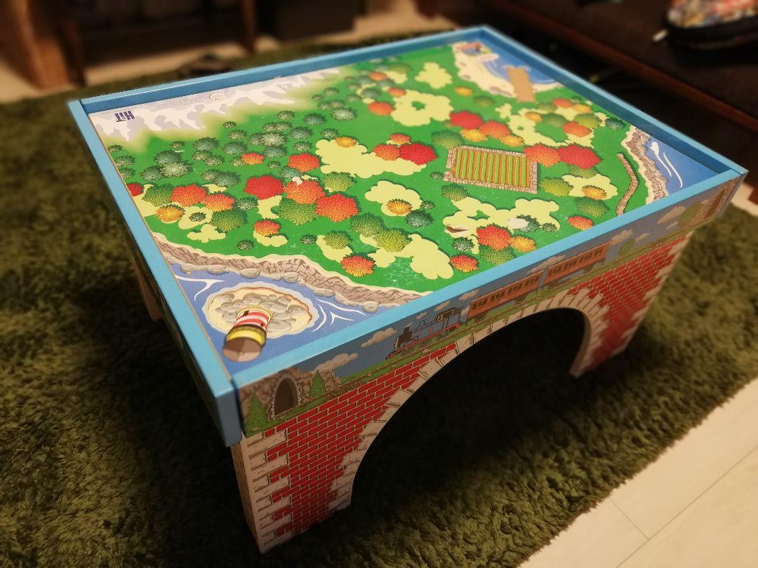 きかんしゃトーマス 木製レールシリーズ プレイテーブル - メルカリ