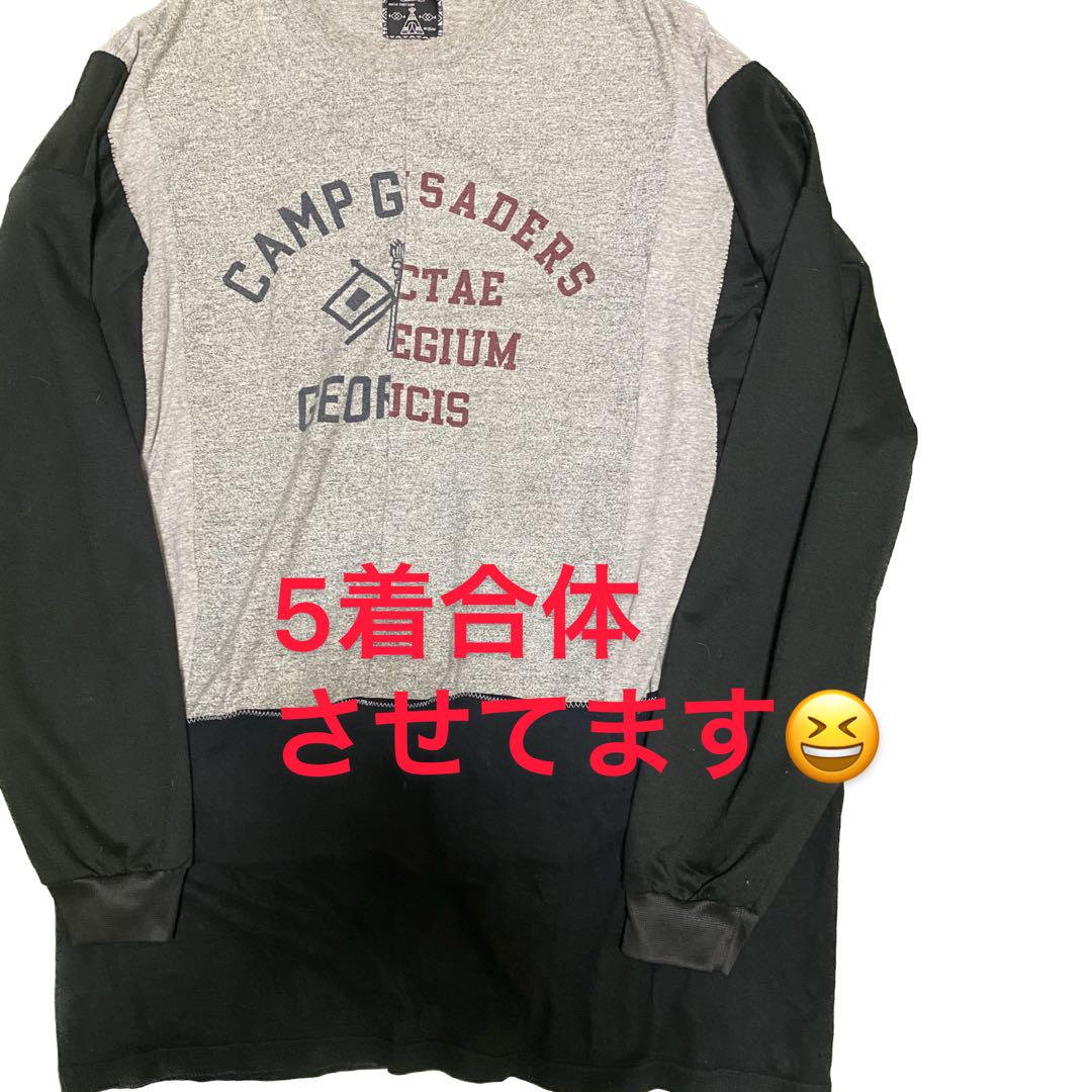 vintage リメイク　世界に一つ　デザイナーコラボドッキングT