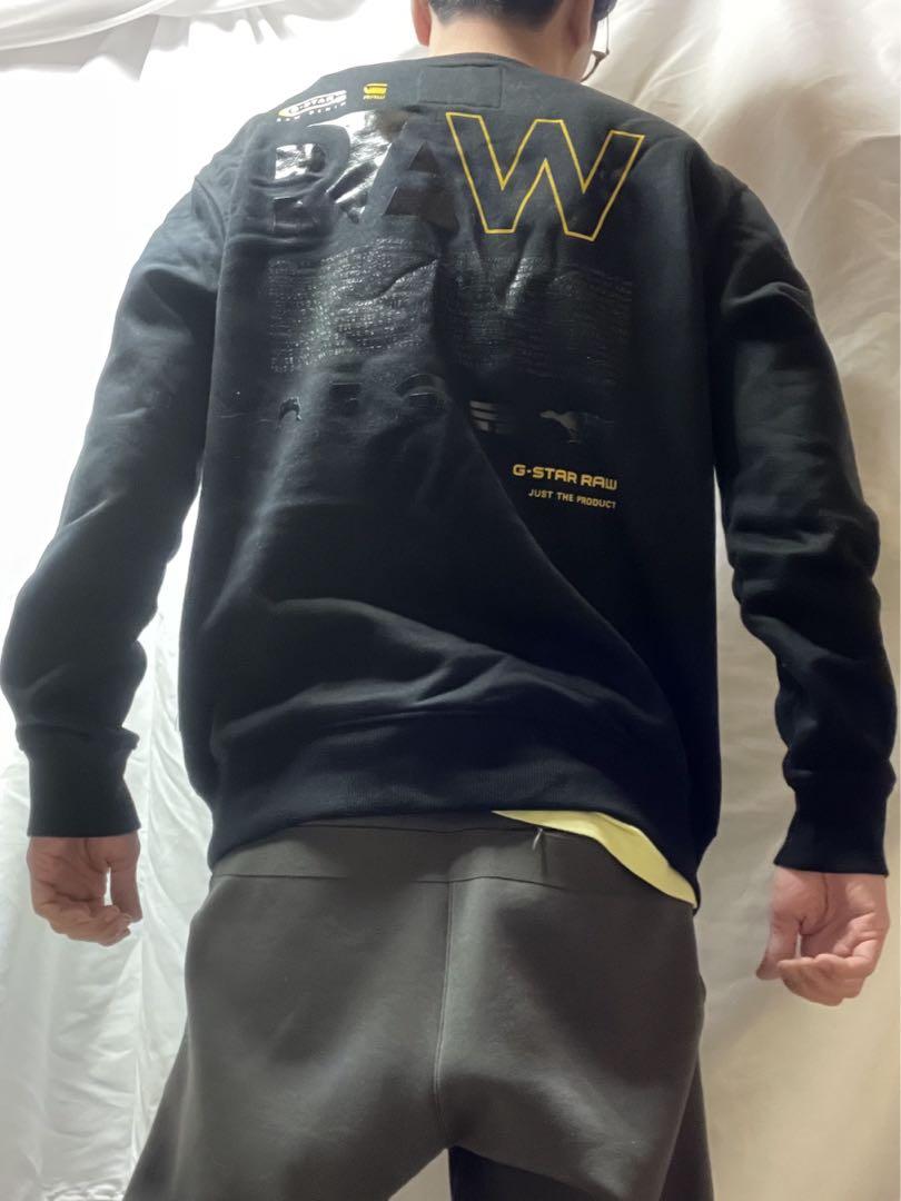 g-star スウェット トレーナー 黒 - メルカリ 【一部予約販売中】 ⭐️激希少⭐️G-STAR RAW✨スウェット✨黒✨ブラック✨XS✨刺繍ロゴ スウェット