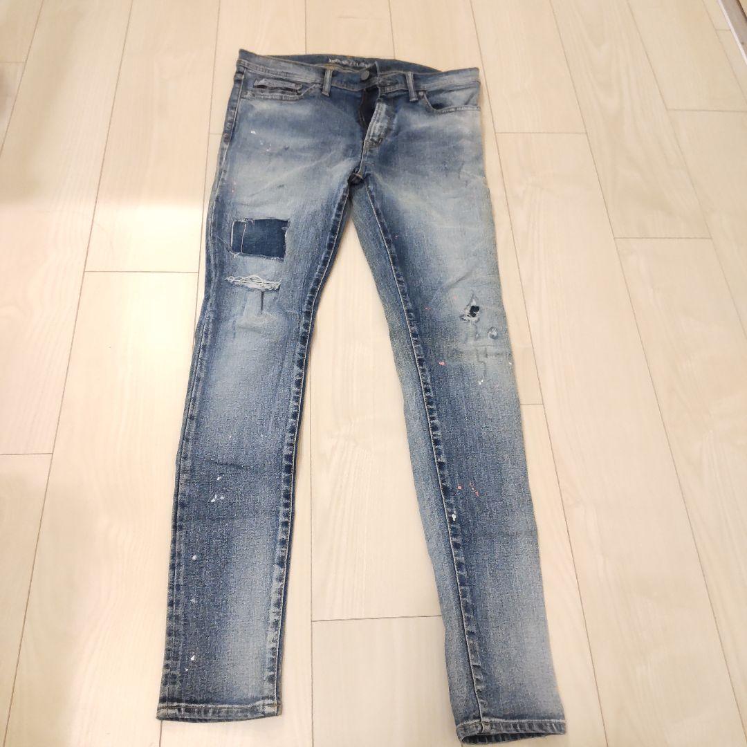 爆買い人気SALE RESOUND CLOTHING LOAD DENIM リメイクスキニーデニム kor1S-m19171729131 最安値セール