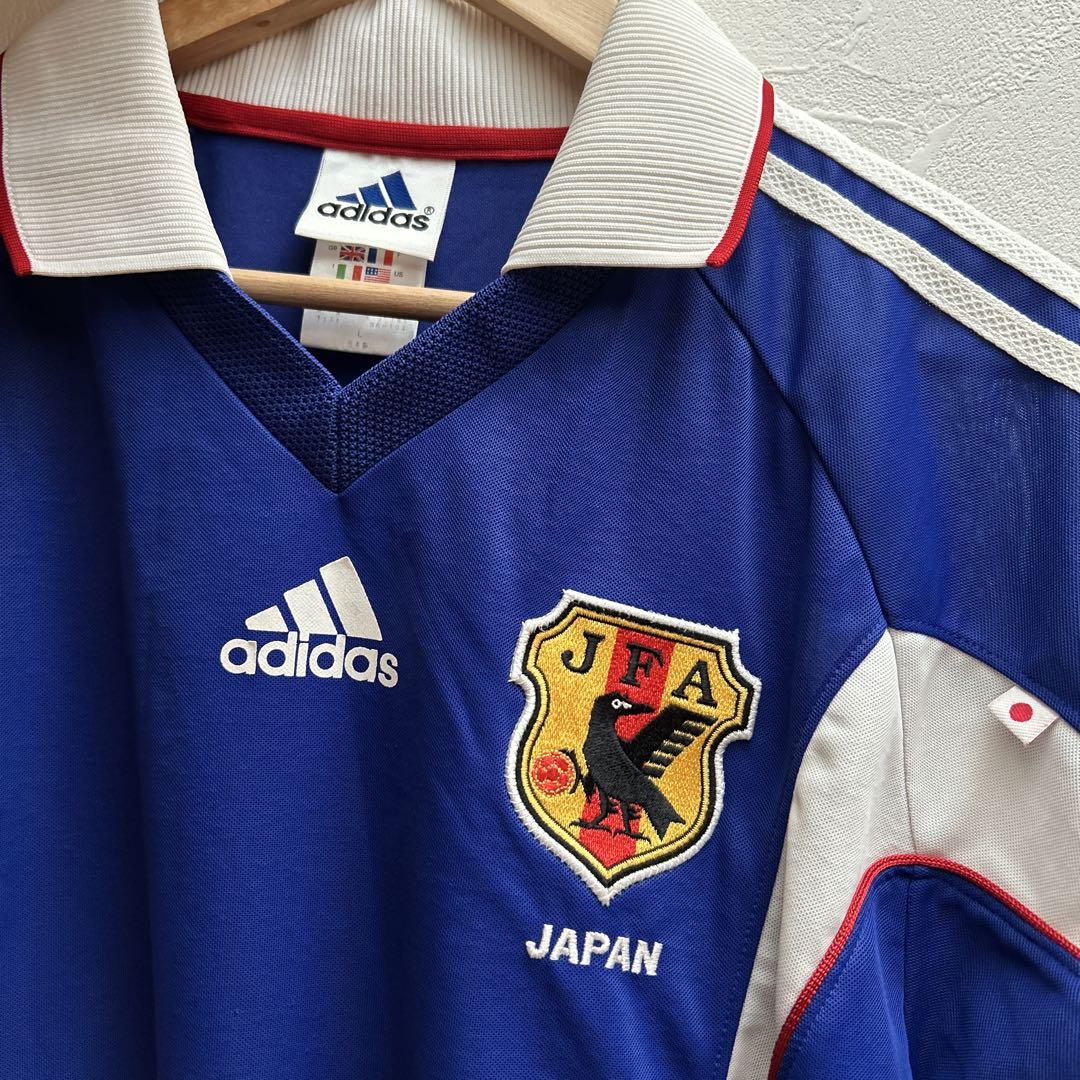 美品　アディダス　サッカー日本代表ユニフォーム　1999年～2000年