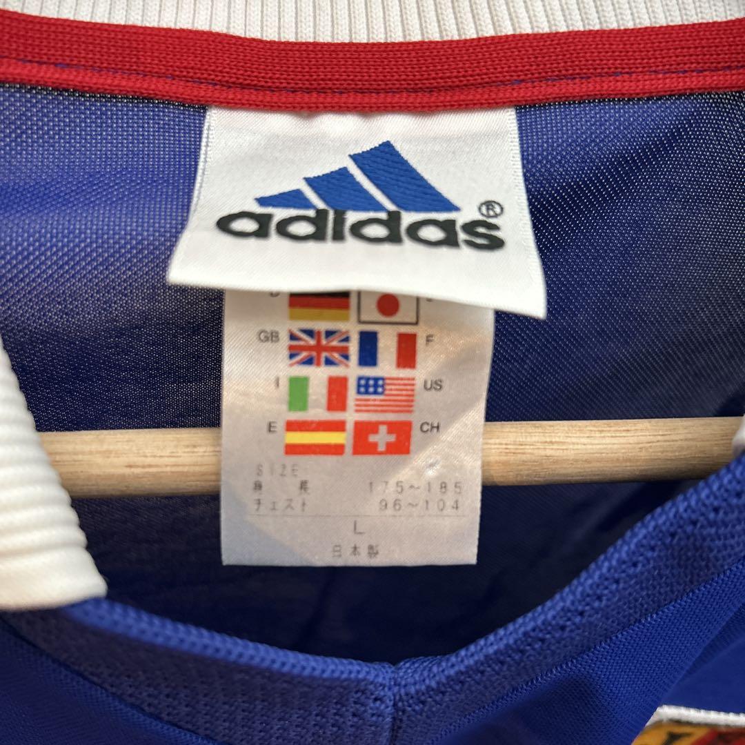 美品　アディダス　サッカー日本代表ユニフォーム　1999年～2000年