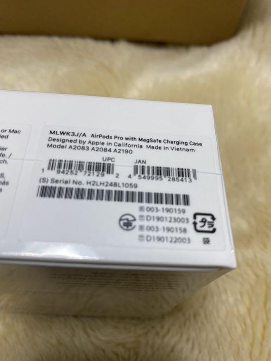 在庫再入荷 新品未使用未開封 Air pods Pro Apple 3svA6-m19173689794 アップル 低価特価