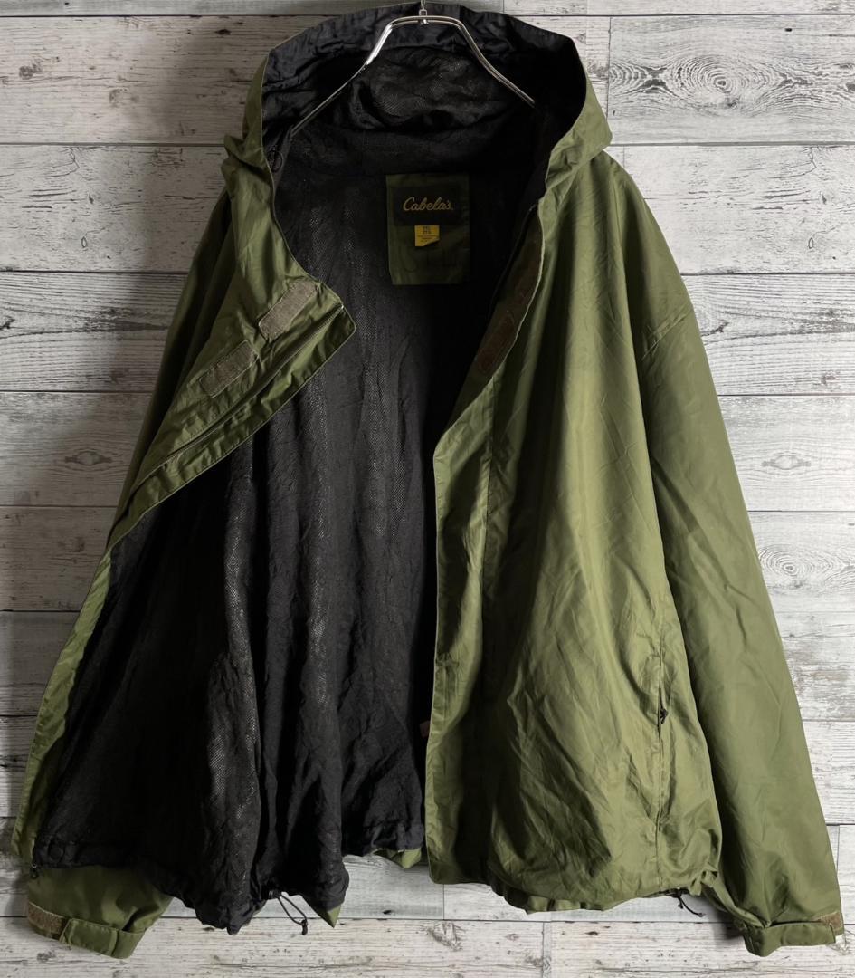 Cabelas　カベラス　ナイロンジャケット　無地　ノームコア　y2k　XXL