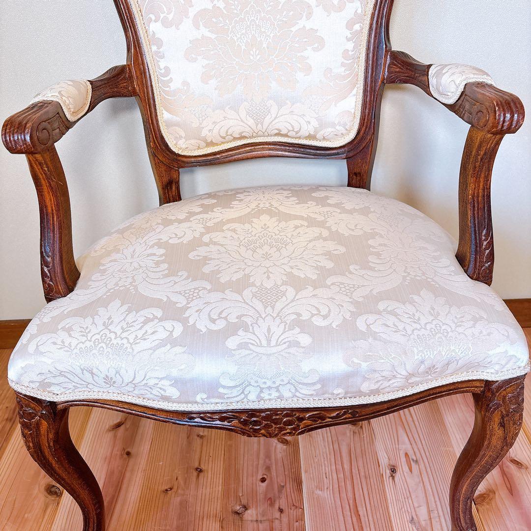 クラシックアームチェア 猫脚