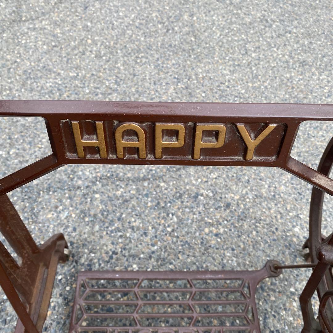 HAPPY ミシン脚 ミシン台 テーブル脚 アンティーク レトロ テーブル