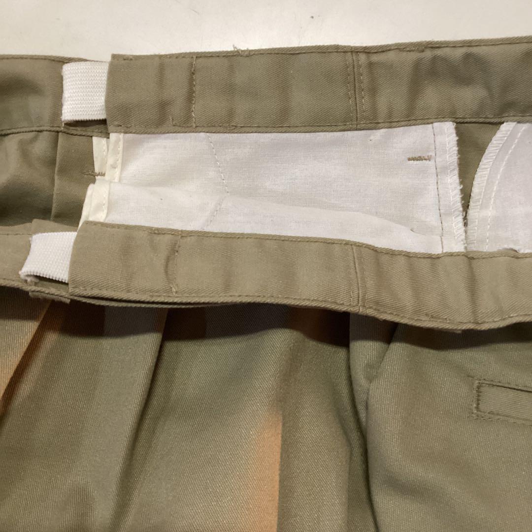 USA古着 dickies チノパンツ ワイド baggy ワーク タック