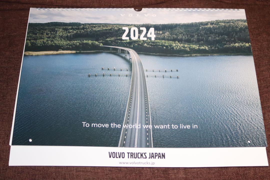 VOLVO TRUCKS CALENDAR ボルボ トラックカレンダー2024