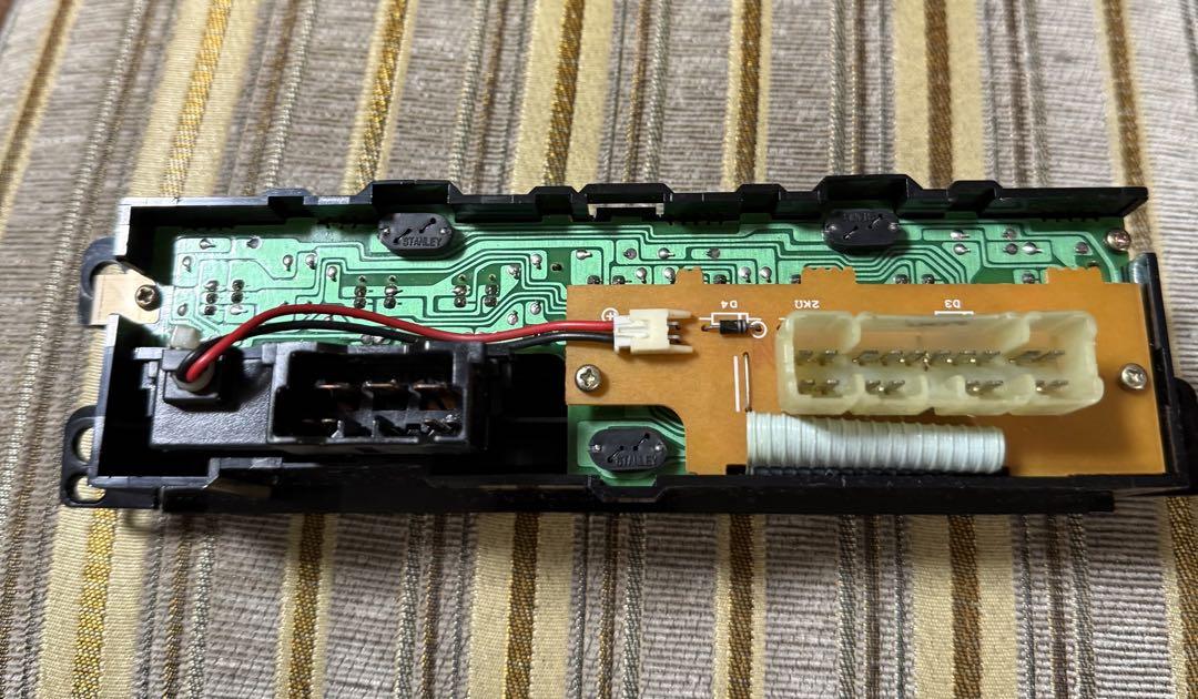 スープラ70 エアコンスイッチパネル