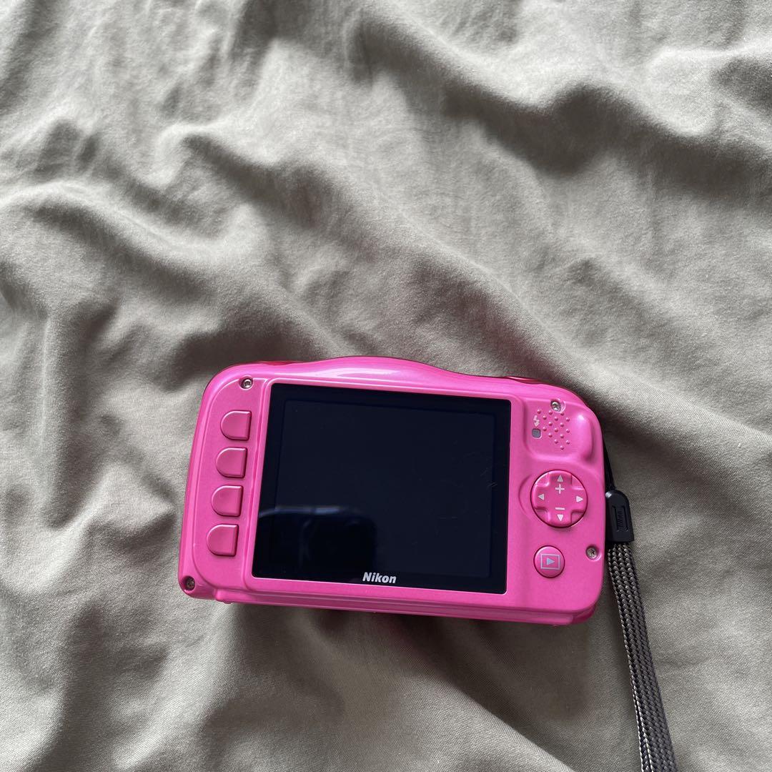 Nikon COOLPIX W100 ピンク　デジカメ　wifi使用　水中カメラ