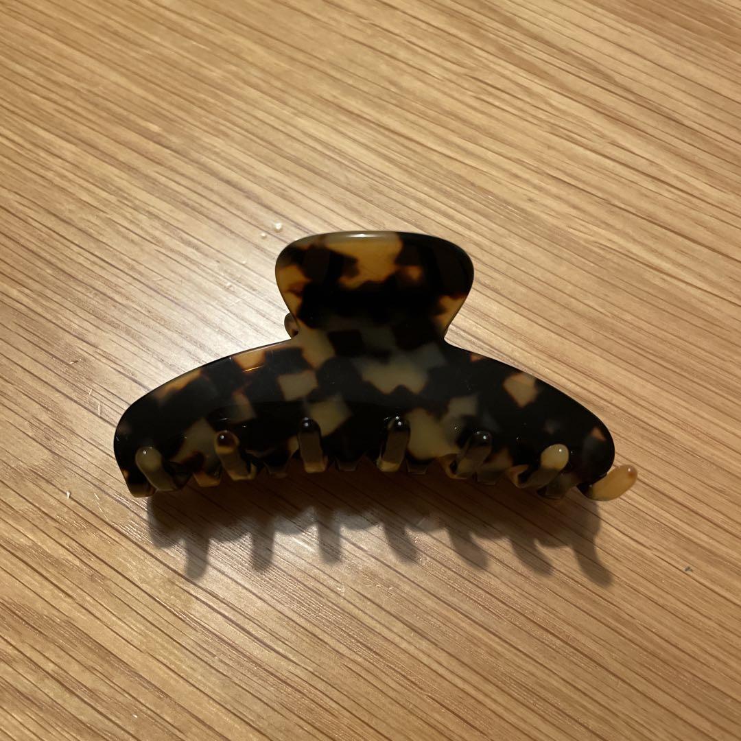 ALEXANDLE DE PARIS ヘアクリップ　べっこう