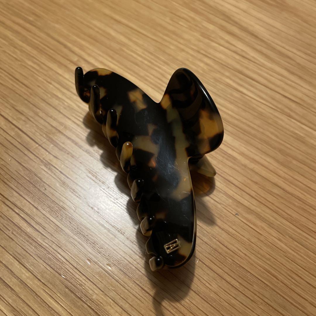 ALEXANDLE DE PARIS ヘアクリップ　べっこう