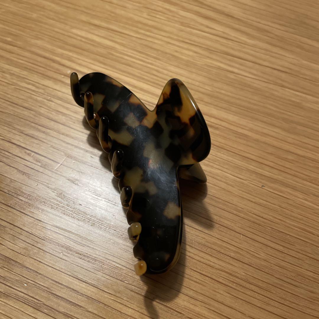 ALEXANDLE DE PARIS ヘアクリップ　べっこう