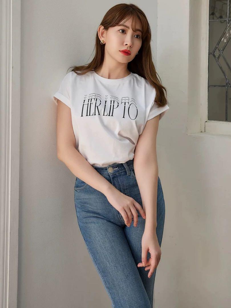 トップス herlipto Essential French Sleeve Tee