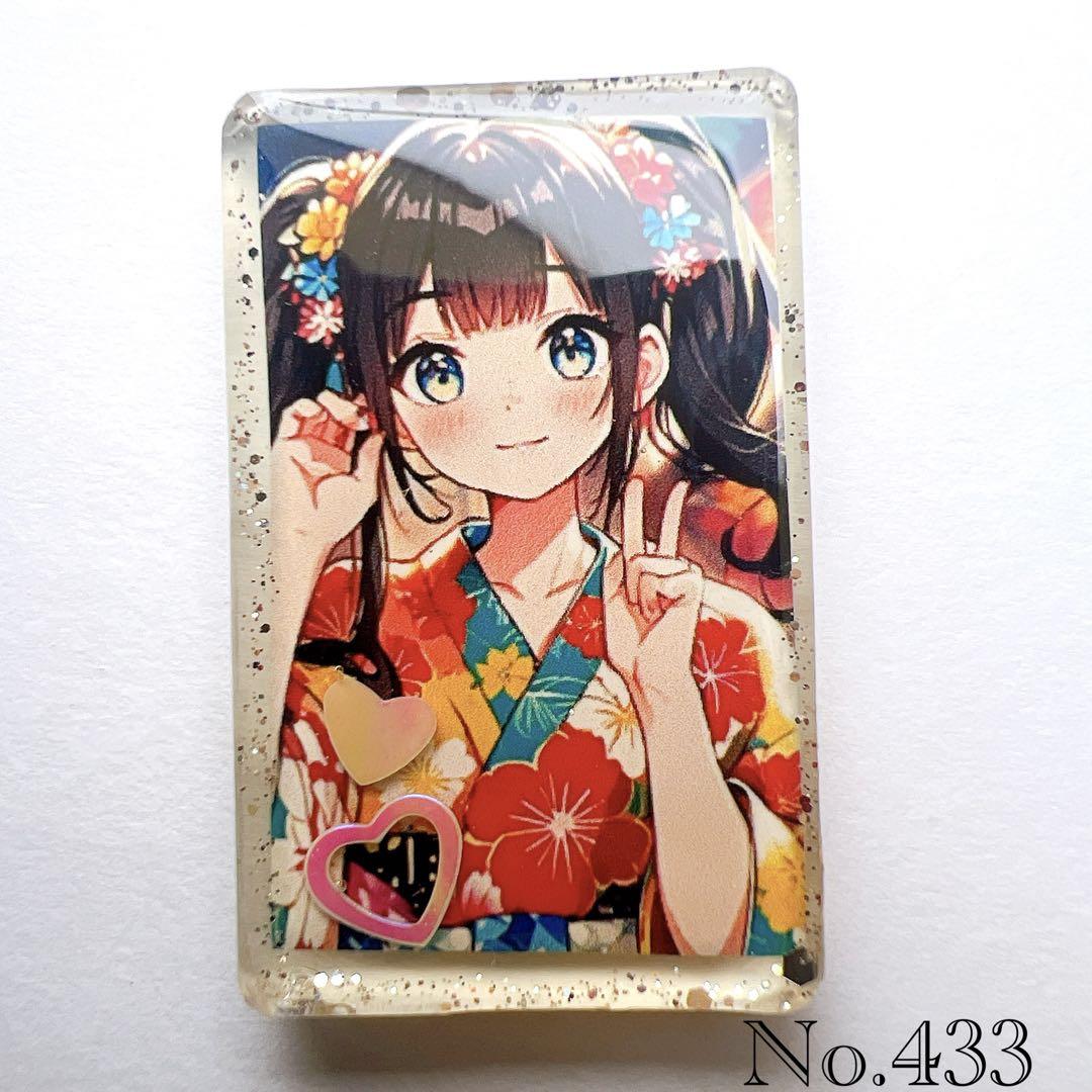 レジン ヘアゴム 女の子 No.433