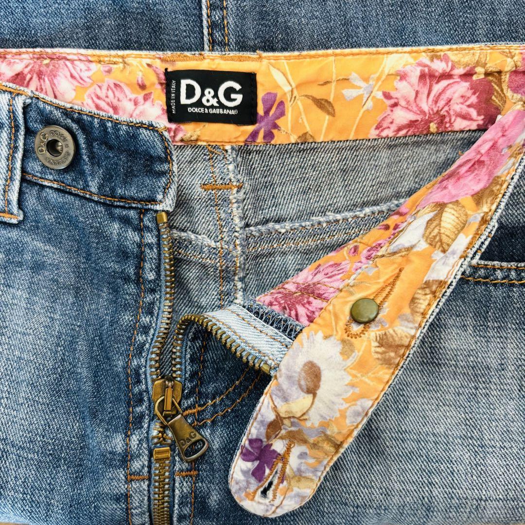 D&G Dolce & Gabbana ドルガバ デニムスカート 26/40 - メルカリ
