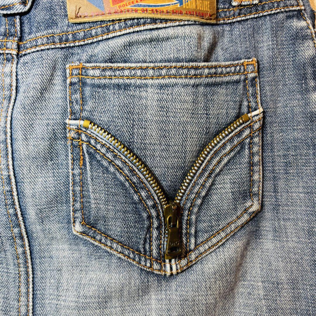 D&G Dolce & Gabbana ドルガバ デニムスカート 26/40 D&G Dolce & Gabbana ドルガバ デニムスカート 26/40 - メルカリ