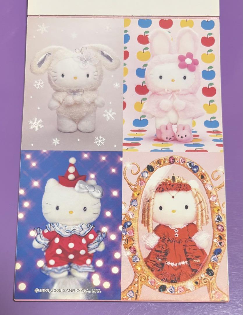 ハローキティ goods collection ピンク メモパッド うさぎ レア