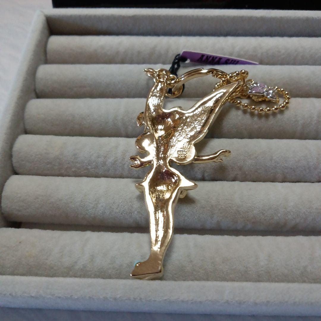 ANNA SUI&ティンカーベル チャーム バタフライ付き