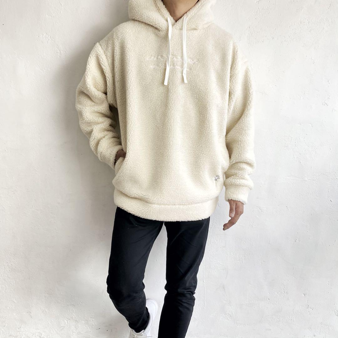 正規品⭐︎LUSSO SURF パームツリーボアパーカー Sサイズ 送料