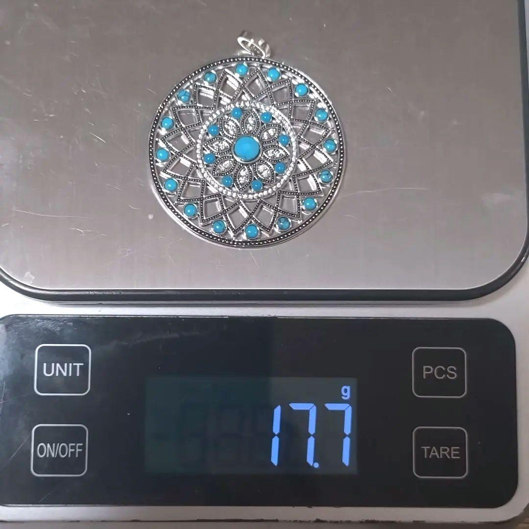 エスニック ターコイズを散りばめたドリームキャッチャー