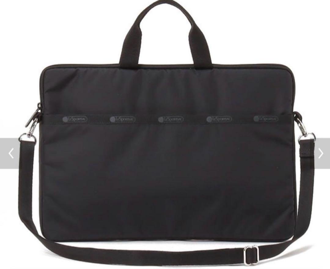 レスポ LAPTOP CASEリサイクルドブラックJP